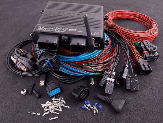 MaxxECU RACE - PREMIUM (ECU, wiring harness, accessories and LSU 4.2)