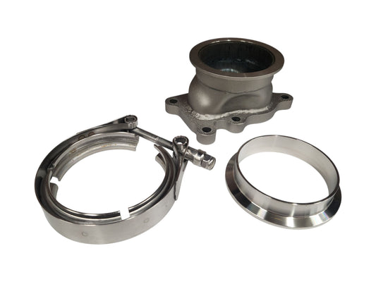 Downpipe lähtö 5-bolt - V-Band 3'' (Holset HE221W / HX27W)