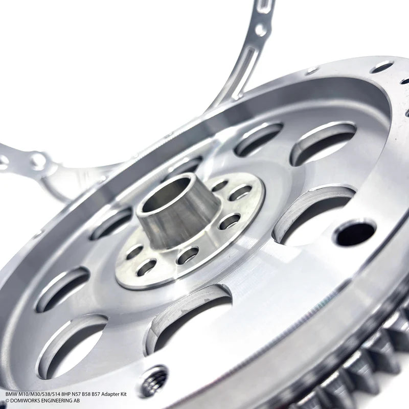 BMW M10/M30/S38/S14 - BMW 8HP70 N57 Adapter Kit - Zero Tilt