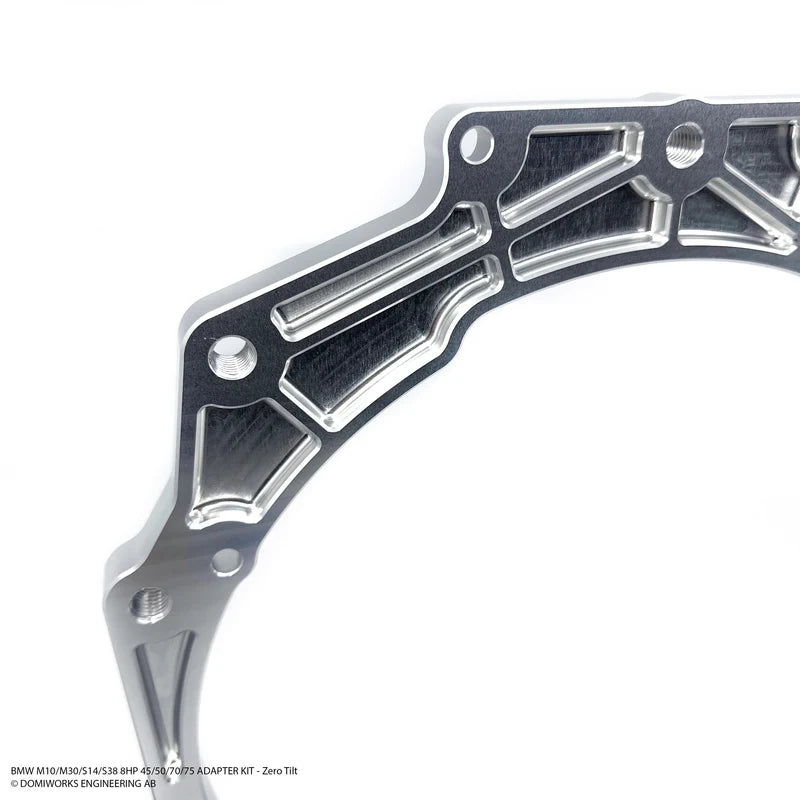 BMW M10/M30/S38/S14 - BMW 8HP70 N57 Adapter Kit - Zero Tilt