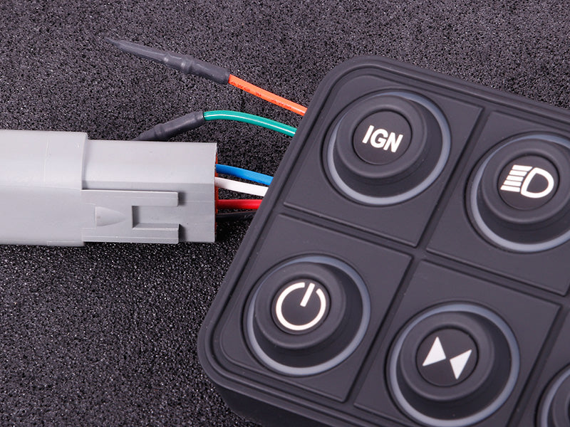 Blink Marine - CAN keypad (12 keys) multi color LED