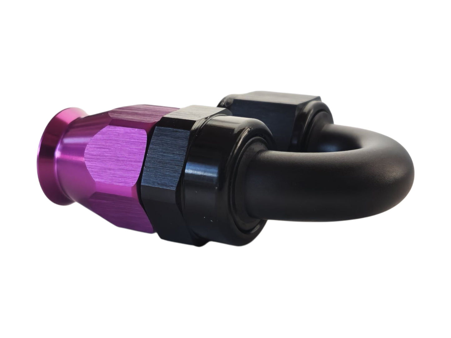 AN6 Kiristysmutteri (PTFE teflon liittimeen) - Purple