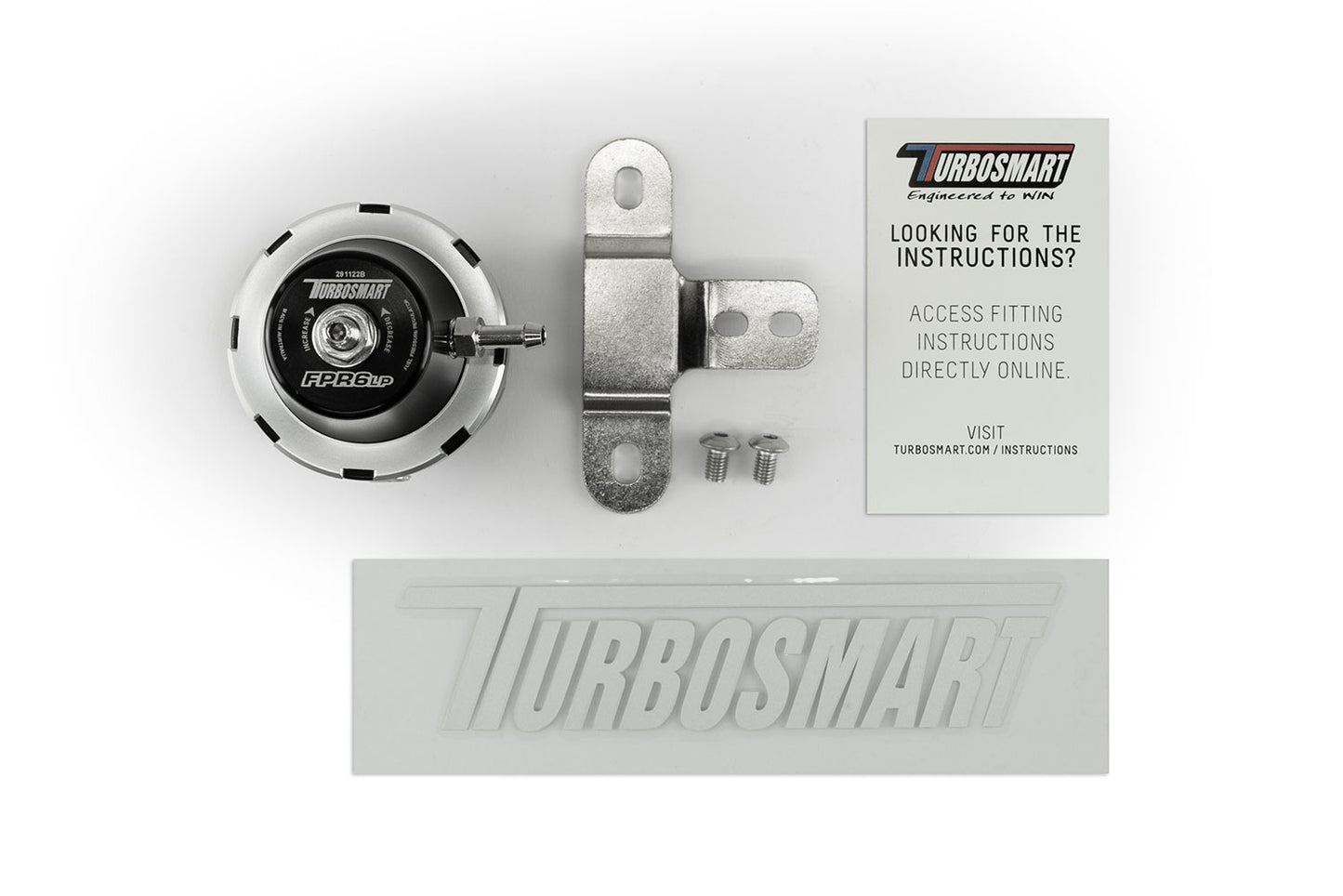 Turbosmart - FPR6 Low Pressure (LP) Fuel Pressure Regulator Suit -6AN (Black)