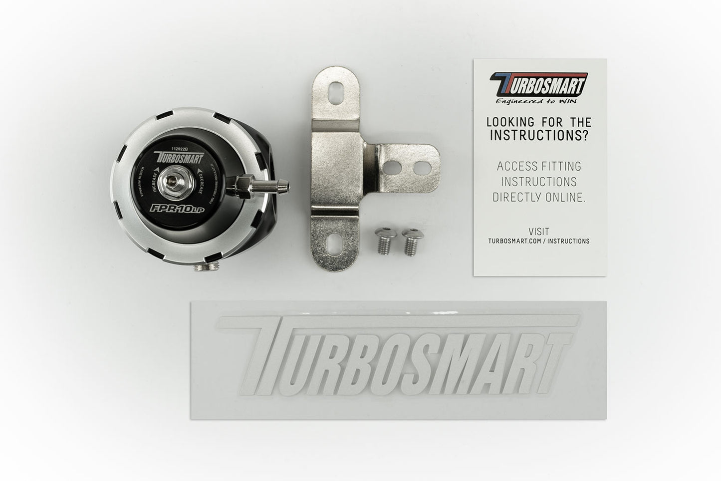 Turbosmart - FPR10 Low Pressure (LP) Fuel Pressure Regulator Suit -10AN (Black)