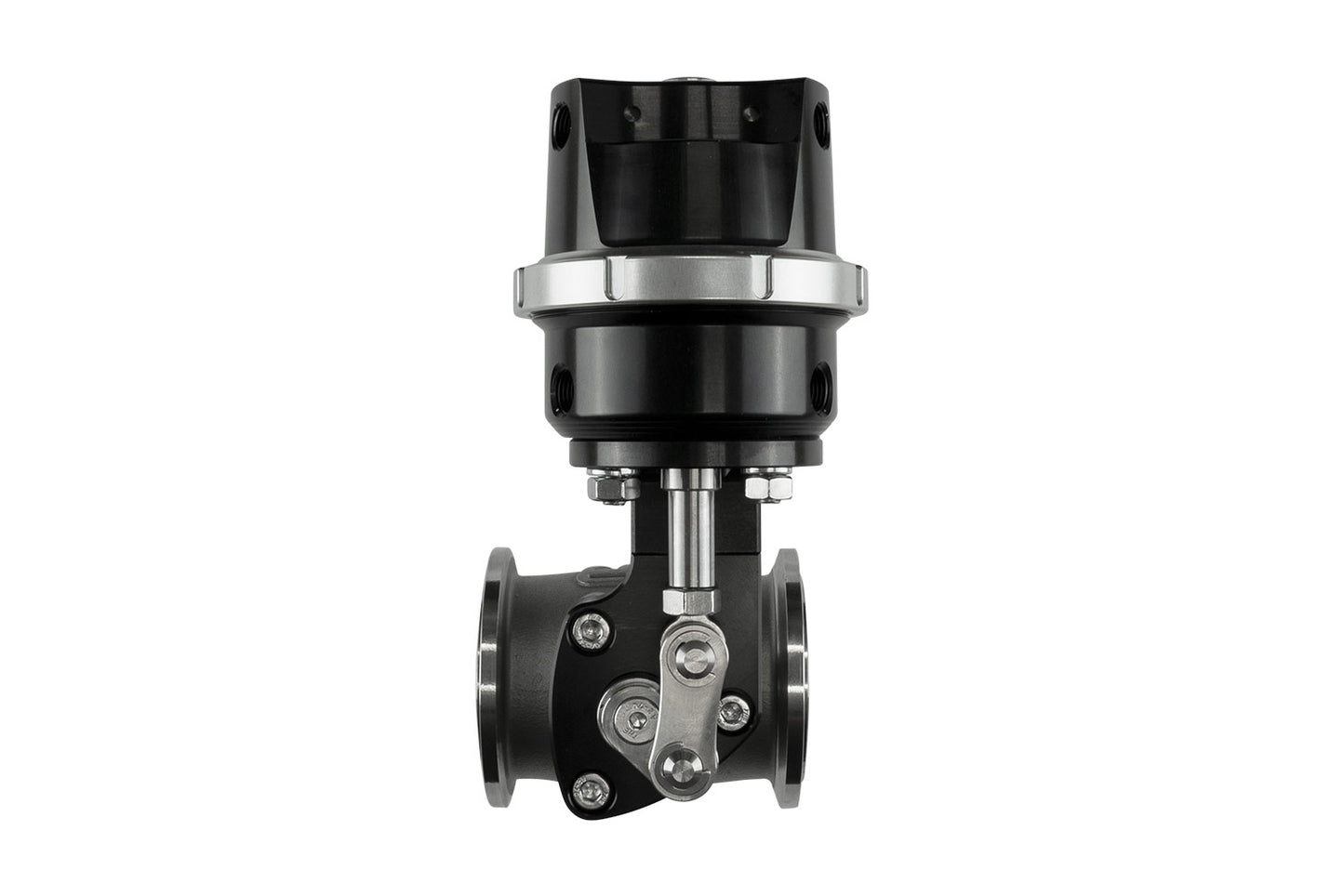 Turbosmart - Compressed Gas (CO2) StraightGate40 - Inbuilt Solenoids - 7PSI Black (Control In Cap CO2 Boost Control)