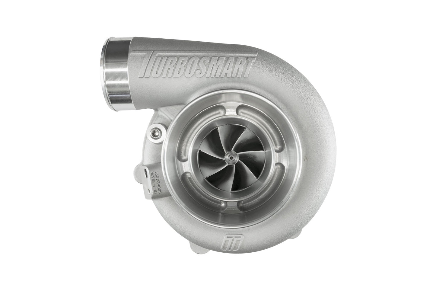 TS-1 Turboahdin 5862 V-Band 0.82 A/R Ulkoinen Hukkaportti (Reverse Rotation)