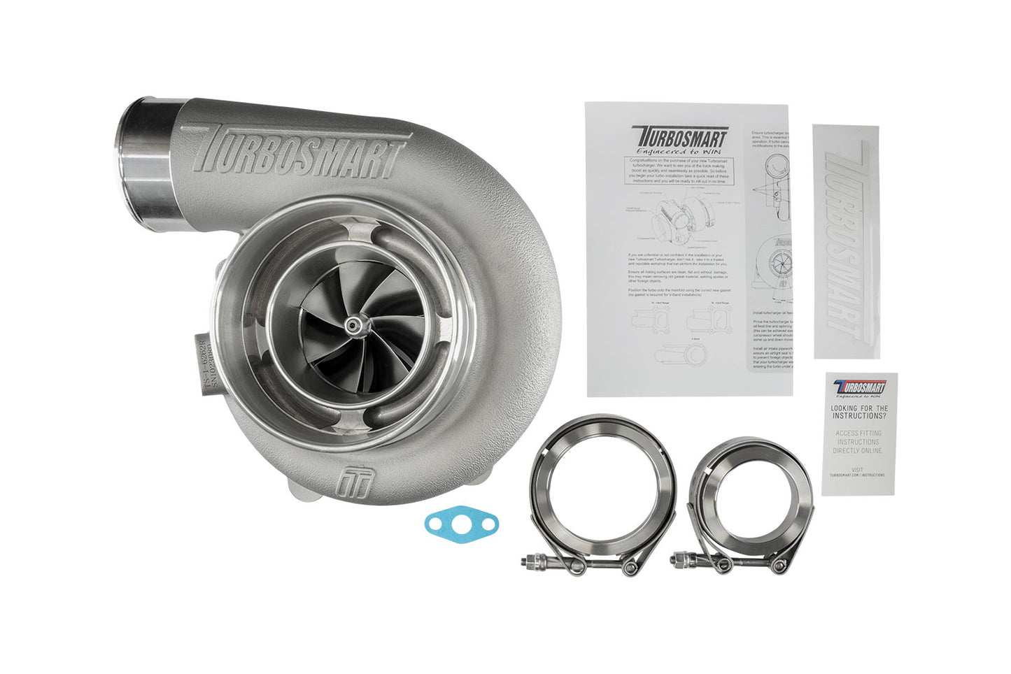 TS-1 Turboahdin 6262 V-Band 0.82 A/R Ulkoinen Hukkaportti (Reversed Rotation)