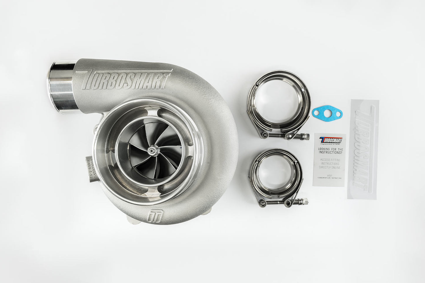 TS-1 Turboahdin 6466 V-Band 0.82 A/R Ulkoinen Hukkaportti (Reversed Rotation)