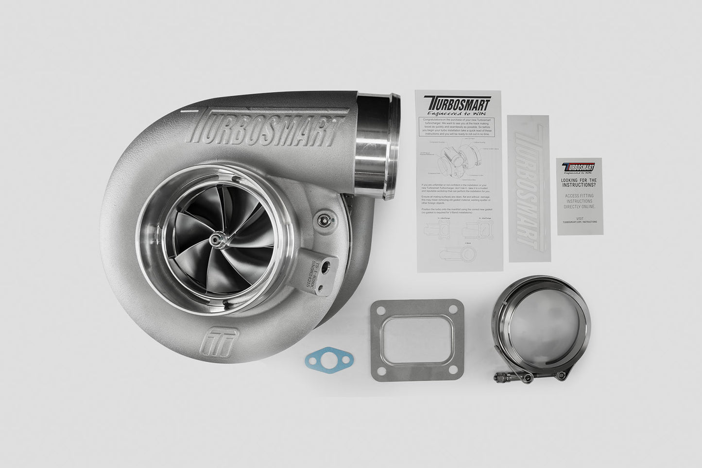 TS-1 Turboahdin 8280 T4 1.24 A/R Ulkoinen Hukkaportti