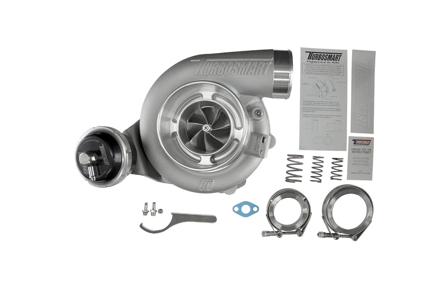 TS-2 Turboahdin (Vesijäähdytetty) 5862 V-Band 0.82 A/R Sisäinen Hukkaportti (14psi)