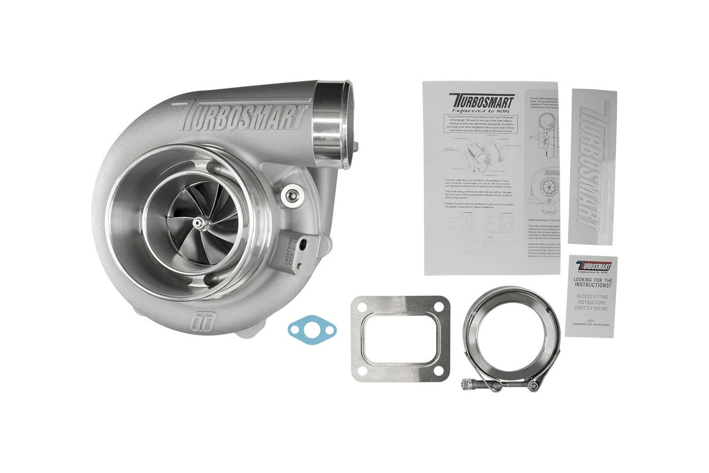 TS-2 Turboahdin (Vesijäähdytetty) 6262 T4 0.82 A/R Ulkoinen Hukkaportti