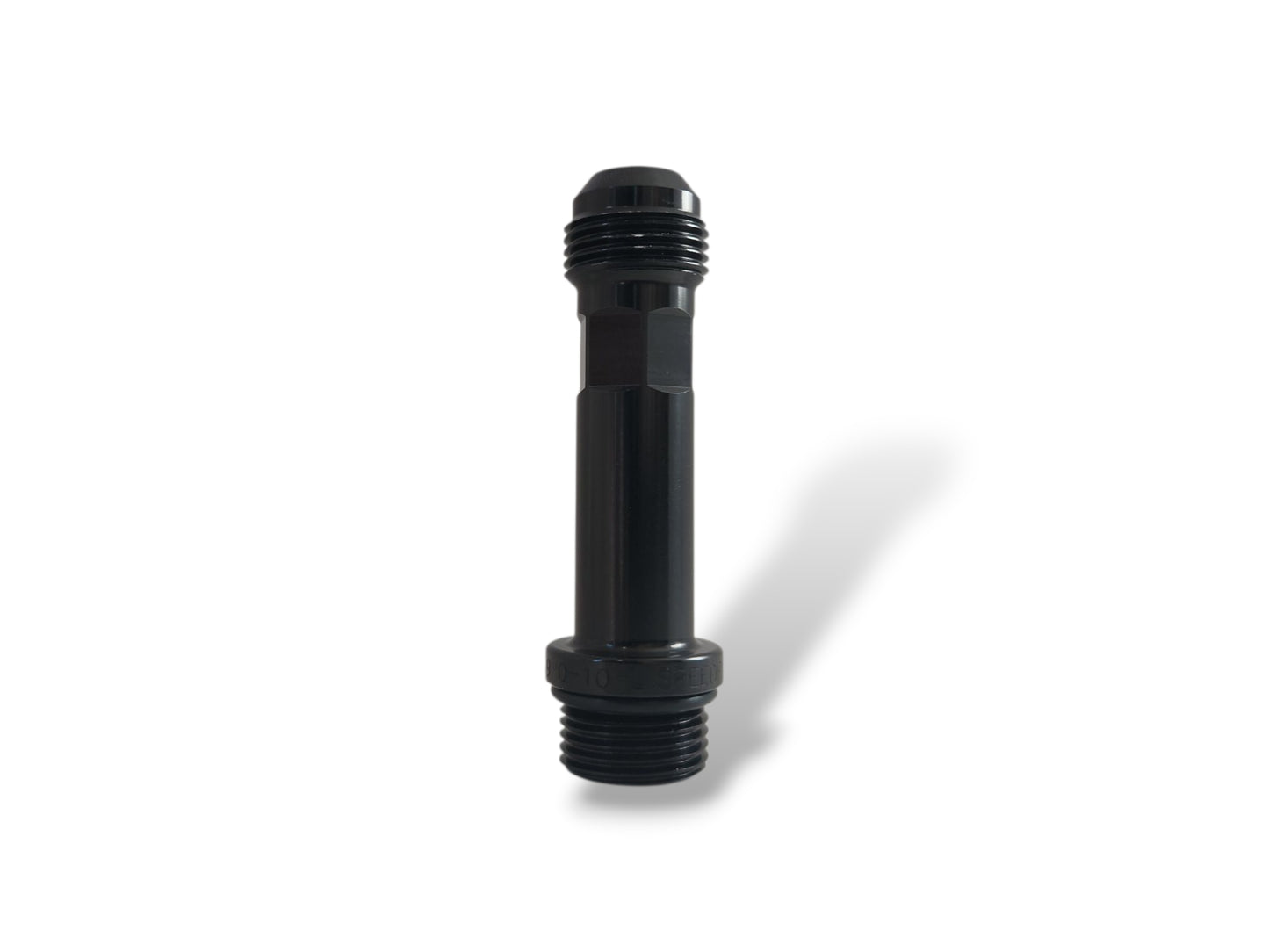 Turbosmart - Billet Turbo Drain 58mm Extension -8 MALE to -8 PORT