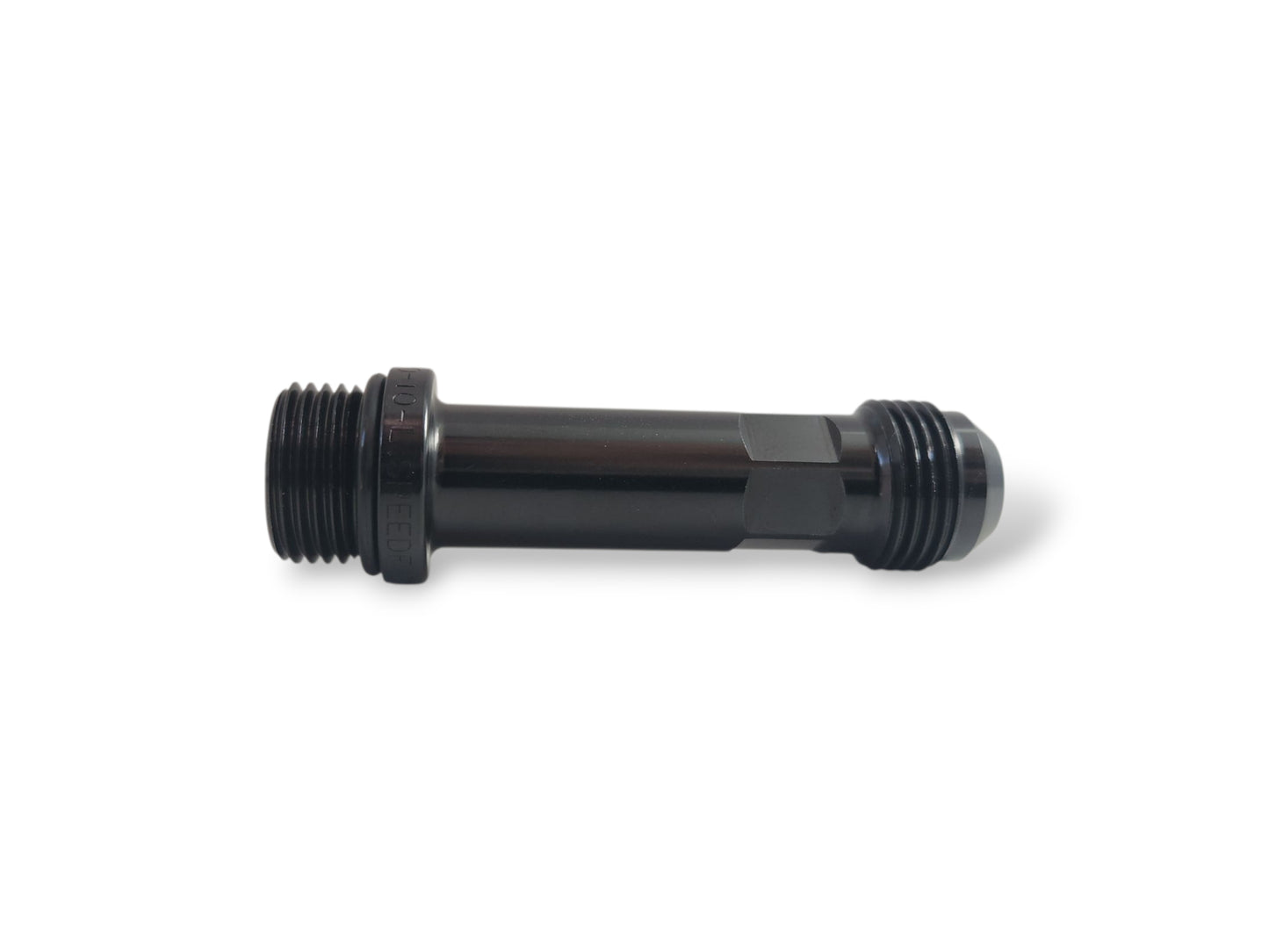 Turbosmart - Billet Turbo Drain 58mm Extension -8 MALE to -8 PORT
