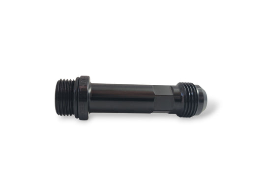 Turbosmart - Billet Turbo Drain 58mm Extension -8 MALE to -8 PORT