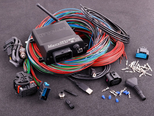 MaxxECU SPORT - PREMIUM (ECU, johtosarja, lisävarusteet ja LSU 4.2)
