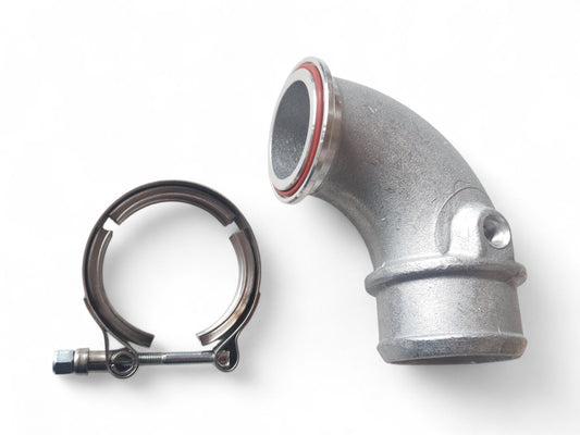 Hose outlet 90° (Holset HX30W)