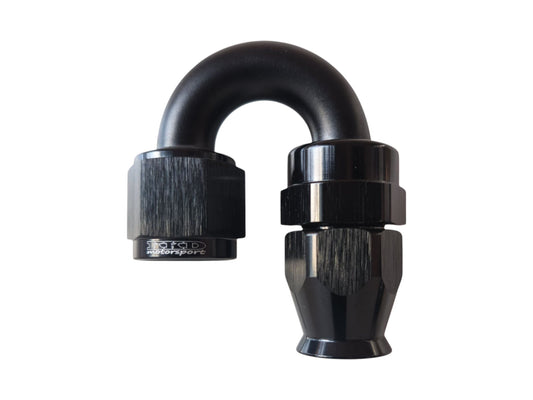 AN4 liitin 180° PTFE (teflon letkulle)