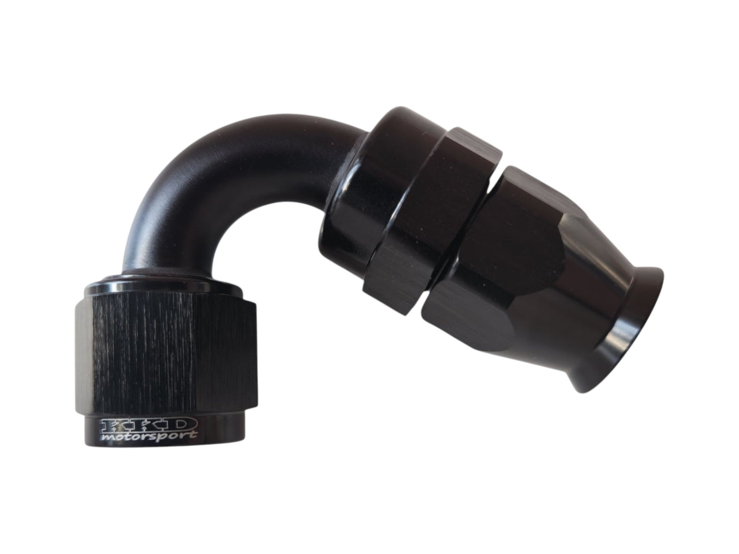 AN12 liitin 120° PTFE (teflon letkulle)