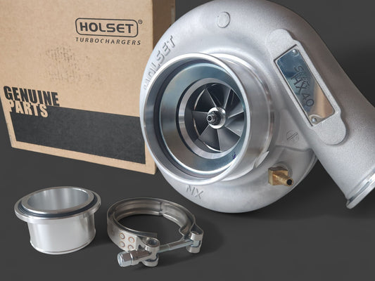 Holset HX40 Super - Pakopesä 16cm² + Letkulähtö Suora