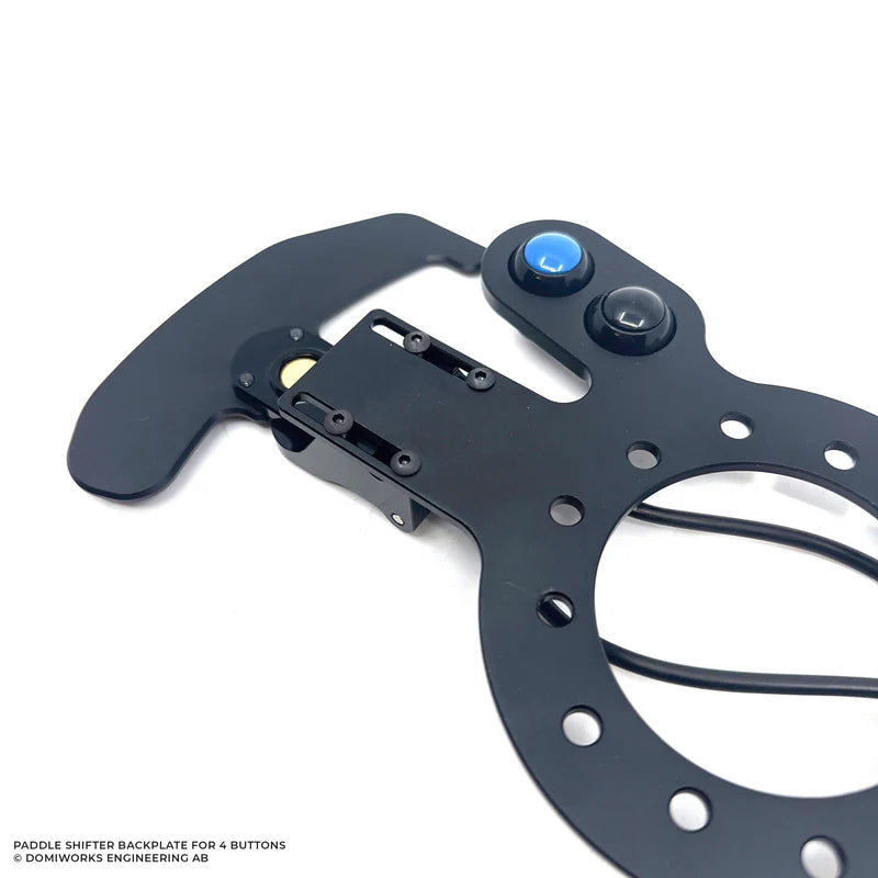 Paddle Shifter Backplate for 4 Buttons