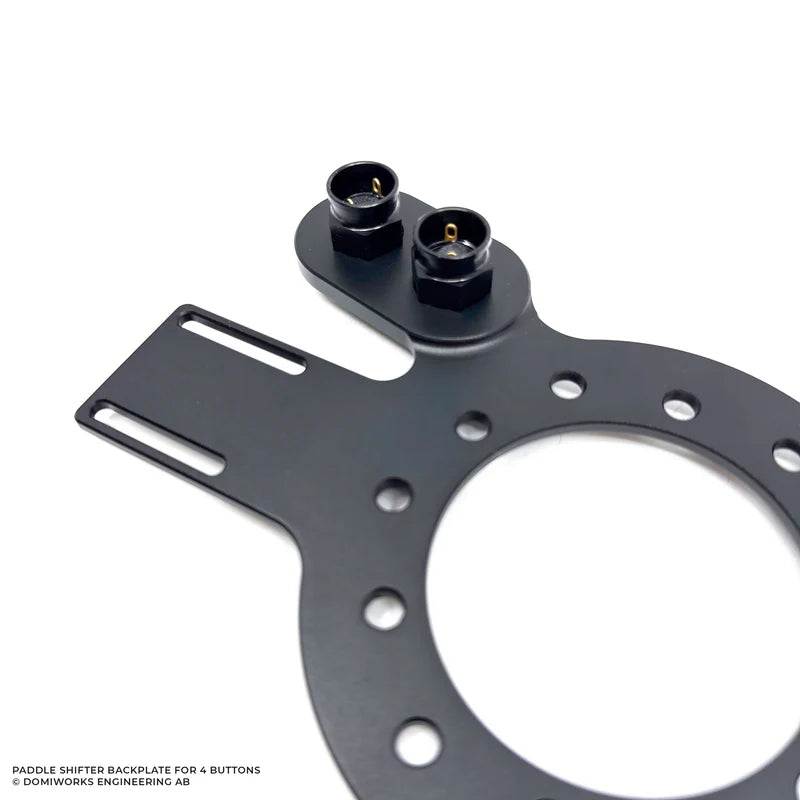 Paddle Shifter Backplate for 4 Buttons