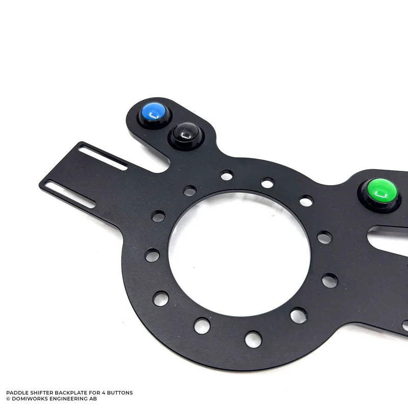 Paddle Shifter Backplate for 4 Buttons