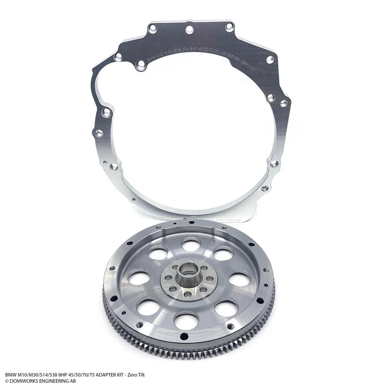 BMW M10/M30/S38/S14 - BMW 8HP70 N57 Adapter Kit - Zero Tilt