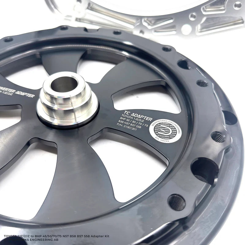 Toyota 1JZ/2JZ - BMW 8HP 45/50/70/75/76 N57 B58 B57 S58 Adapter Kit