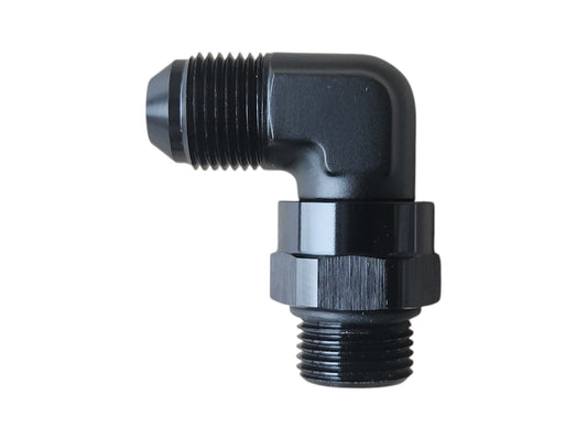 Lähtöliitin 90° AN / ORB (kääntyvä)