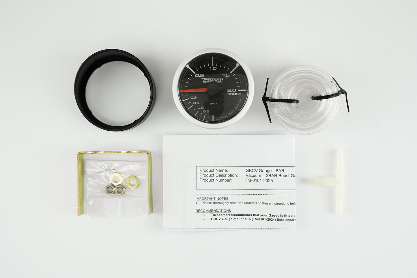 Turbosmart - Boost Gauge 0-2 BAR 52mm - 2 1/16″