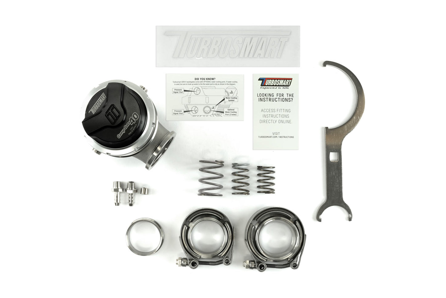 Turbosmart - GenV CompGate40 14psi External Wastegate