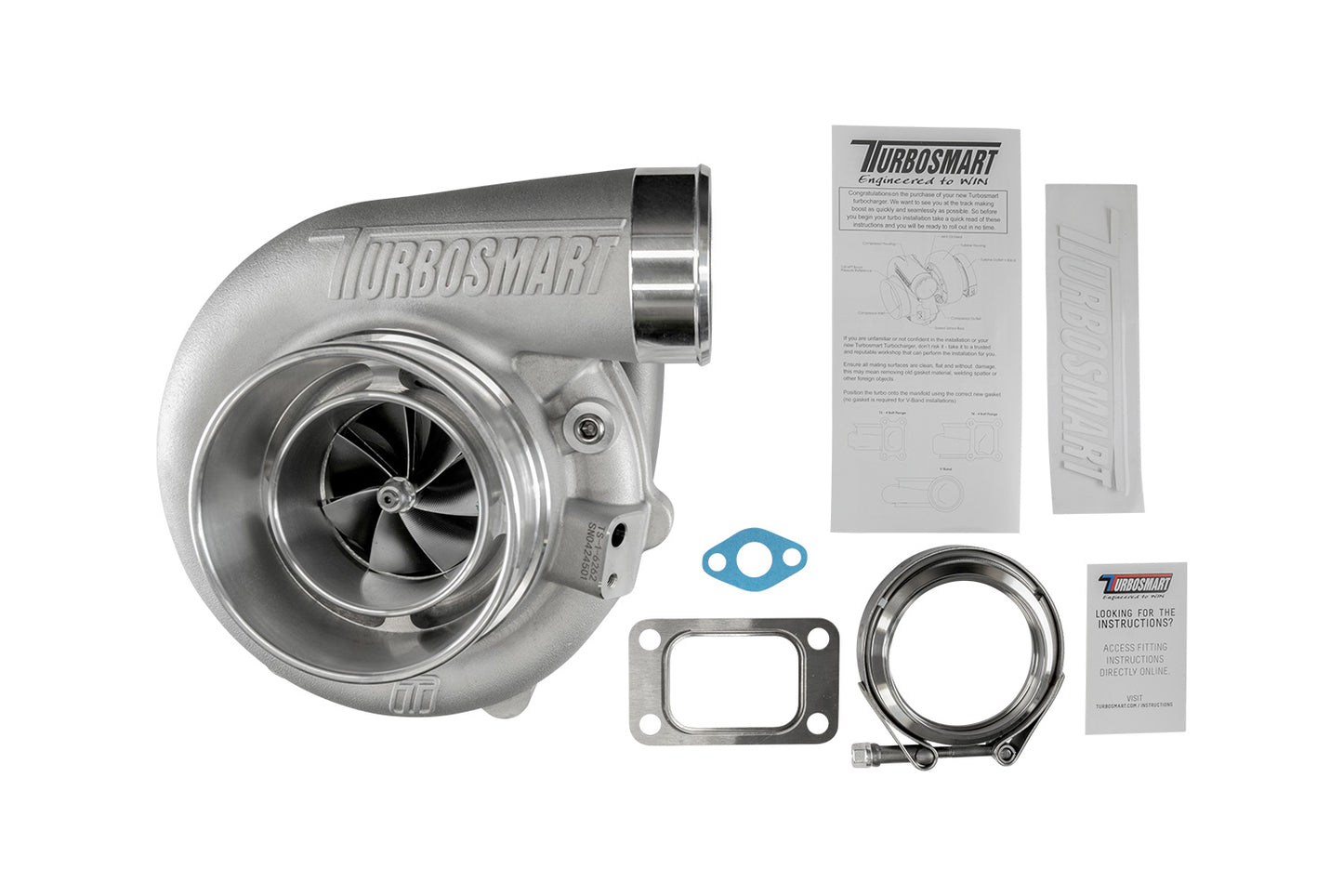 TS-1 Turboahdin 6262 T3 0.82 A/R Ulkoinen Hukkaportti
