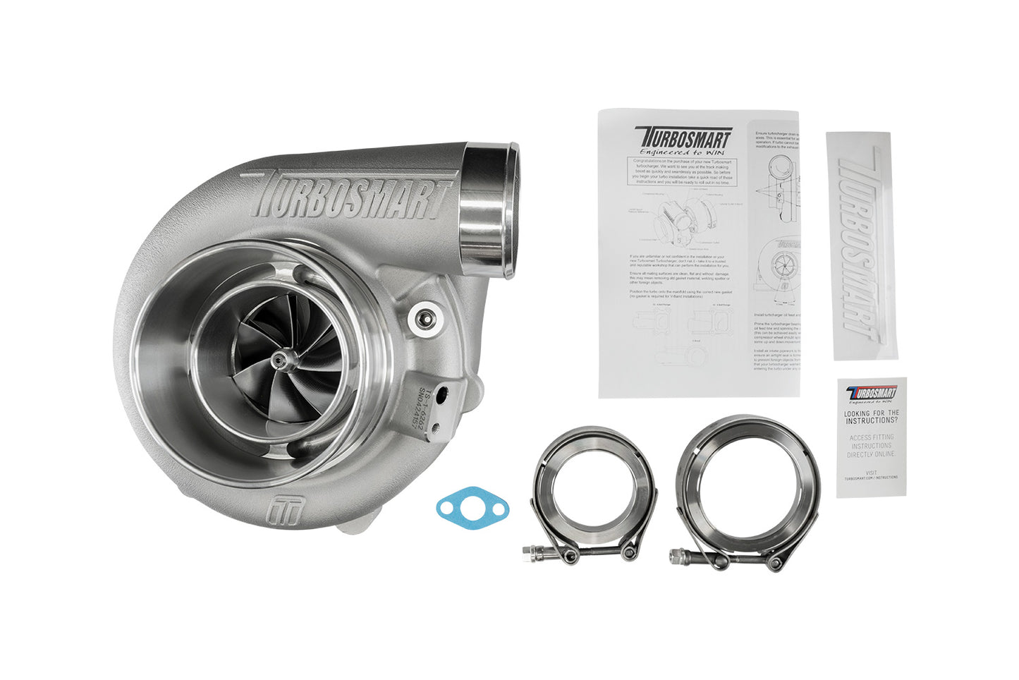 TS-1 Turboahdin 6262 V-Band 0.82 A/R Ulkoinen Hukkaportti