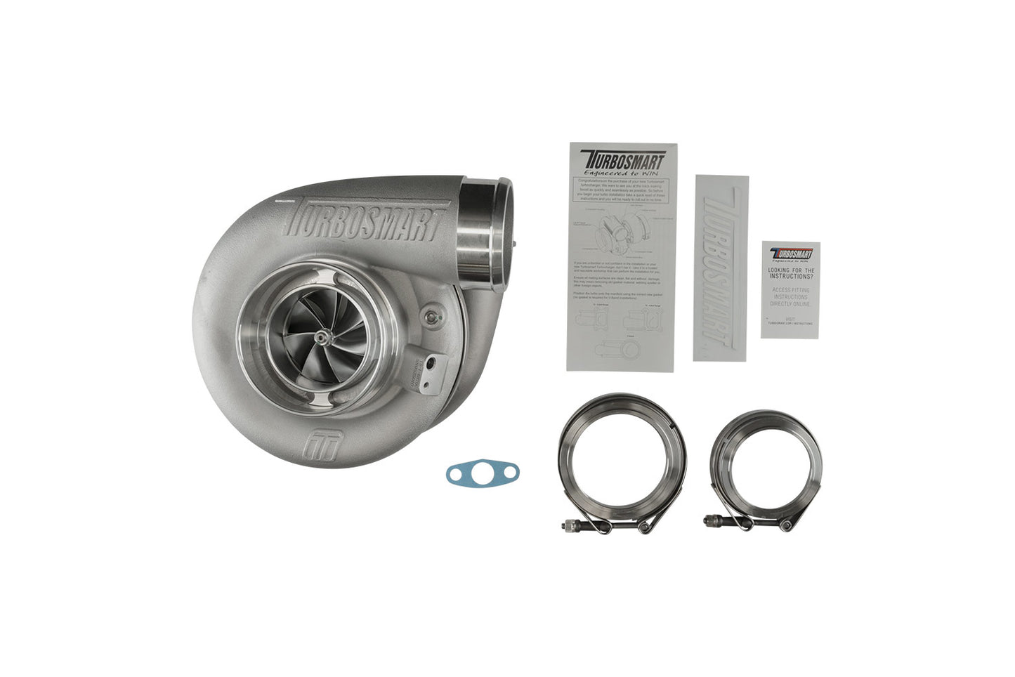 TS-1 Turboahdin 6870 V-Band 0.96 A/R Ulkoinen Hukkaportti