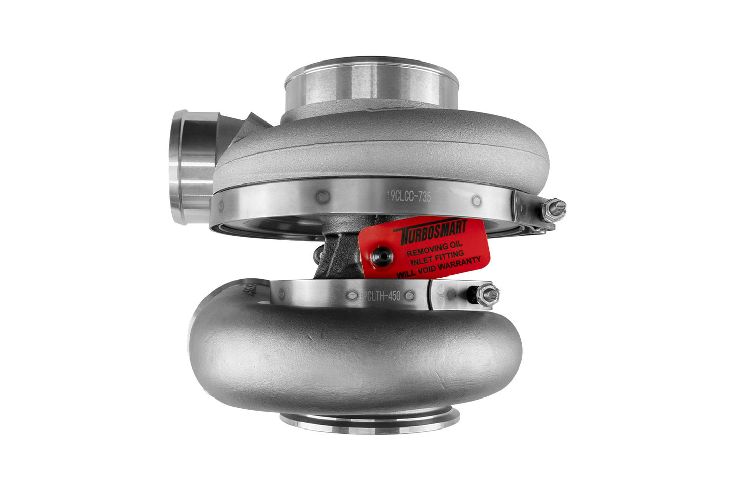 TS-1 Turboahdin 6870 V-Band 0.96 A/R Ulkoinen Hukkaportti (Reverse Rotation)