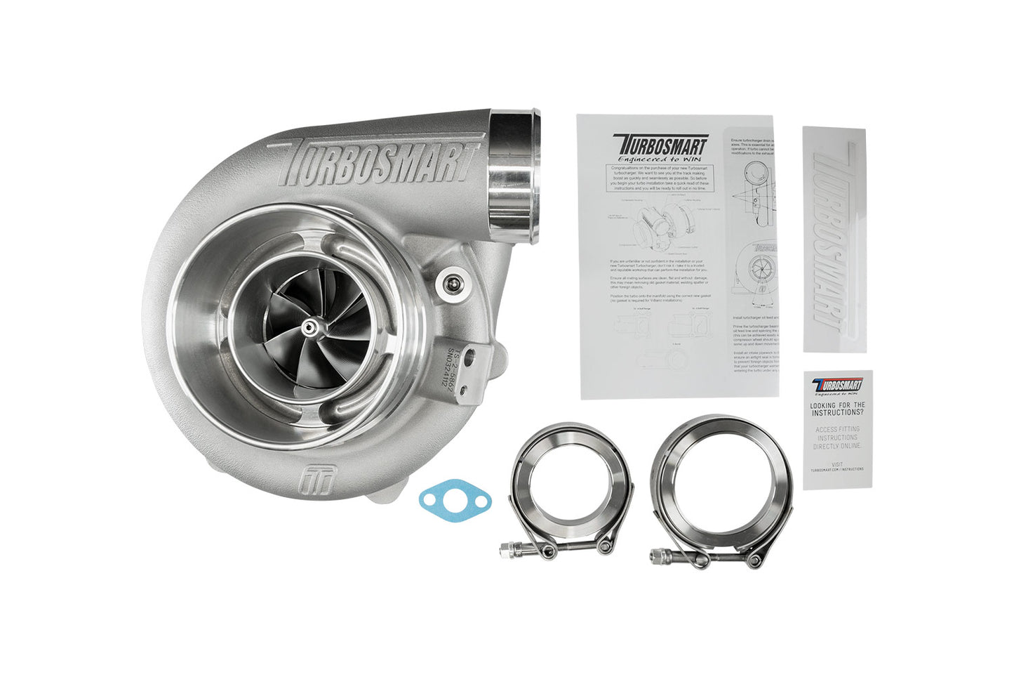 TS-2 Turboahdin (Vesijäähdytetty) 5862 V-Band 0.82 A/R Ulkoinen Hukkaportti