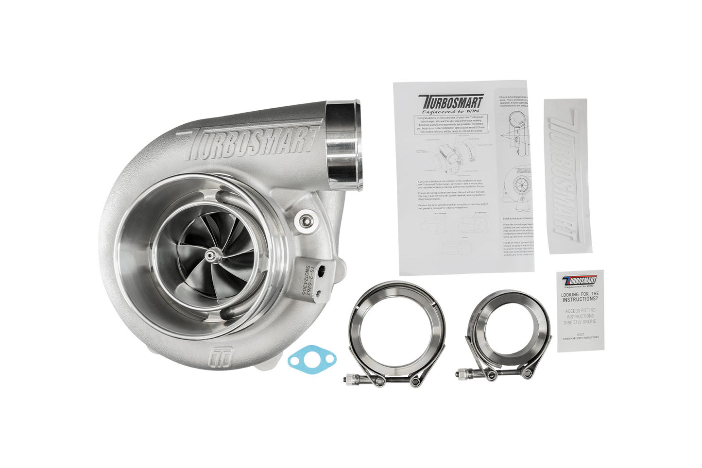 TS-2 Turboahdin (Vesijäähdytetty) 6262 V-Band 0.82 A/R Ulkoinen Hukkaportti