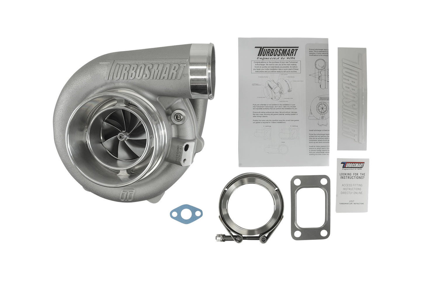 TS-2 Turboahdin (Vesijäähdytetty) 6262 T3 0.82 A/R Ulkoinen Hukkaportti