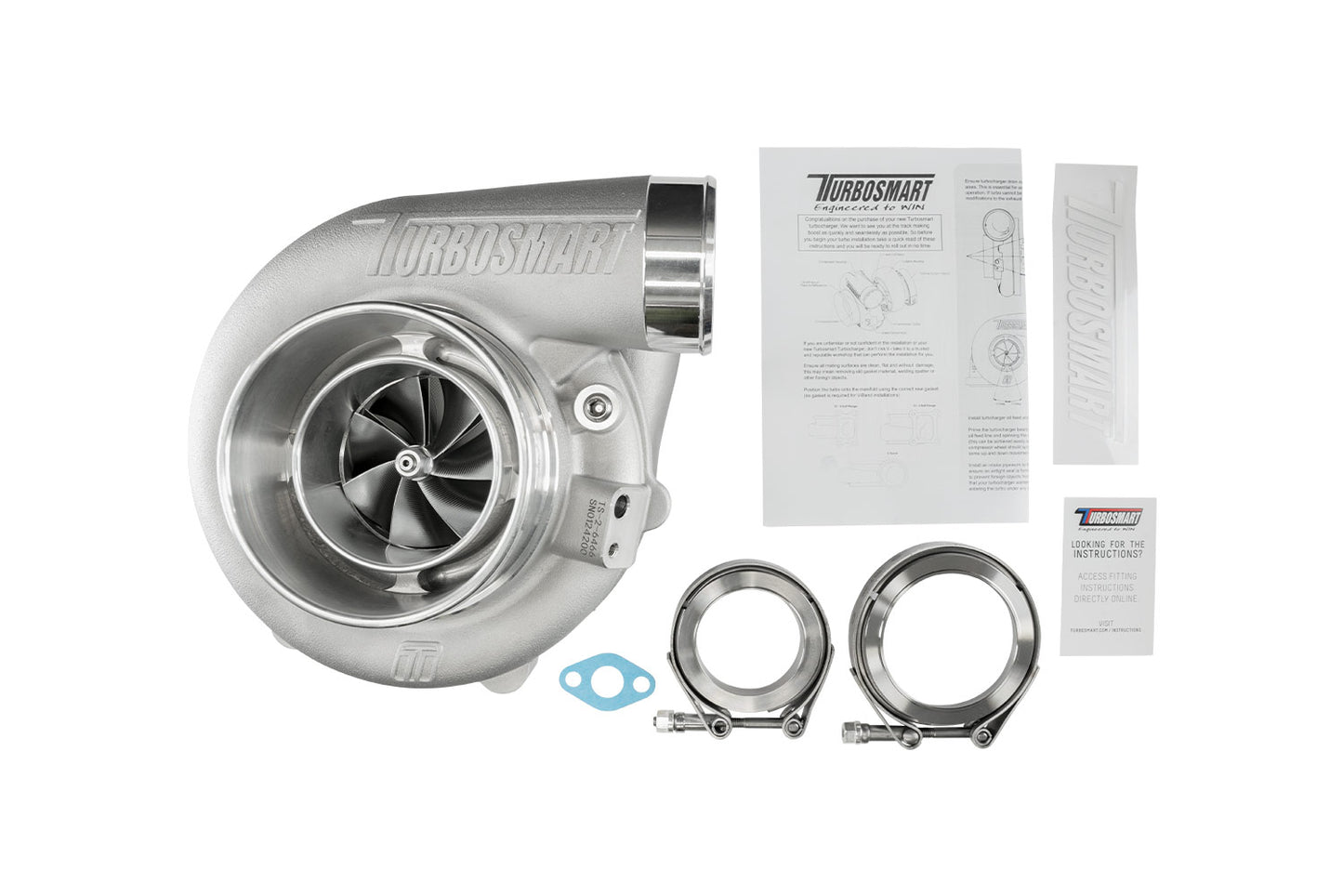 TS-2 Turboahdin (Vesijäähdytetty) 6466 V-Band 0.82 A/R Ulkoinen Hukkaportti