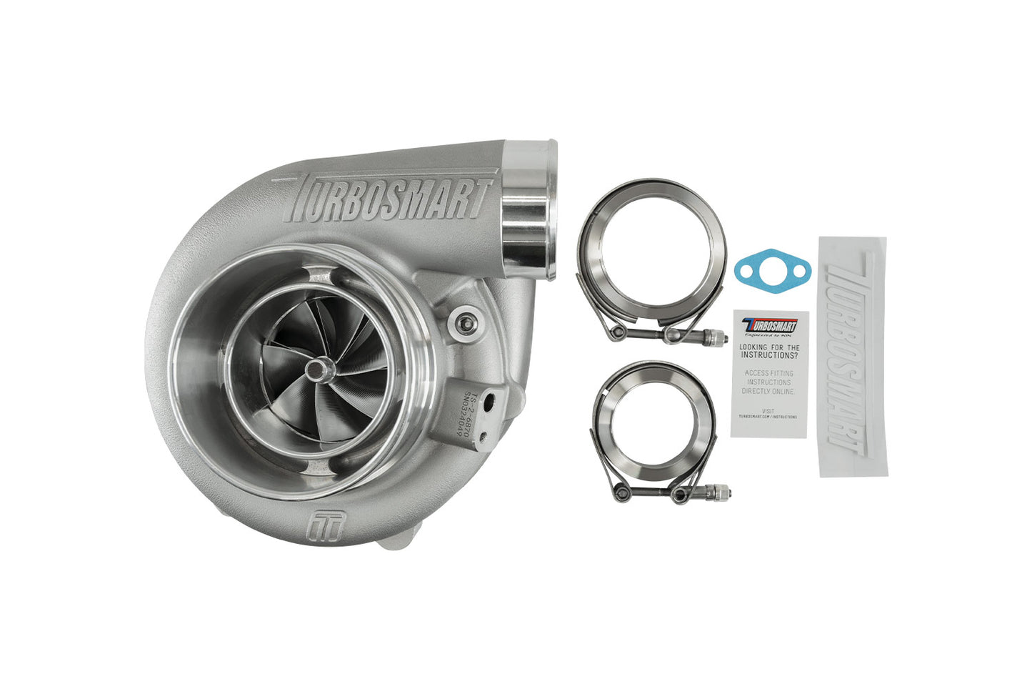 TS-2 Turboahdin (Vesijäähdytetty) 6870 (Kompact) V-Band 1.07 A/R Ulkoinen Hukkaportti